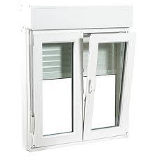 Foto de VENTANA PVC 1200X1355 BLANCO CON PERSIANA-4/16AR/4 ONE -DCHA