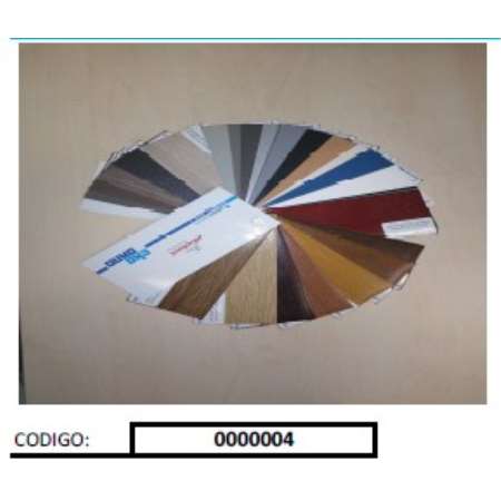 Imagen principal del productoCARTA COLORES ALUPLAST