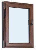 Foto de VENTANA PVC 800X1000 NOGAL S/PERS 4/16AR/4ONE IZQ.