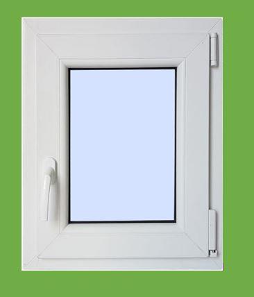 Imagen de VENTANA PVC BIGWIN MOD. S70 600X600 BLANCO APERT. DERECHA