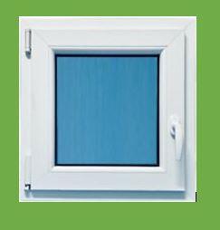 Imagen principal del productoVENTANA PVC BIGWIN MOD. S70  600X600 BLANCO APERT. IZQUIERDA