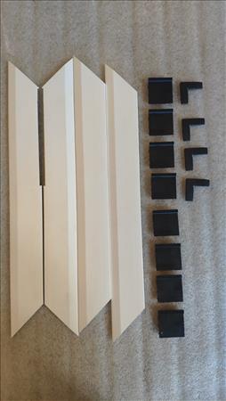Foto de Kit Jamba 60x8 blanca para ventana 600x1355