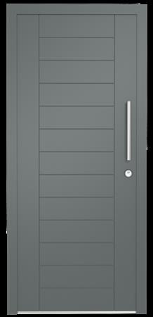 Imagen principal del productoPUERTA ALUMINIO, APERTURA IZQUIERDA, MODELO C001, COLOR RAL 7016 TXT ANTRACITA					