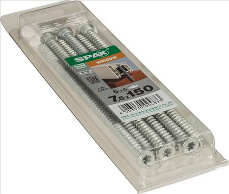 Imagen de ESTUCHE TORNILLOS SPAX-RA T30 WIROX MB 7,5dx150l 6+6